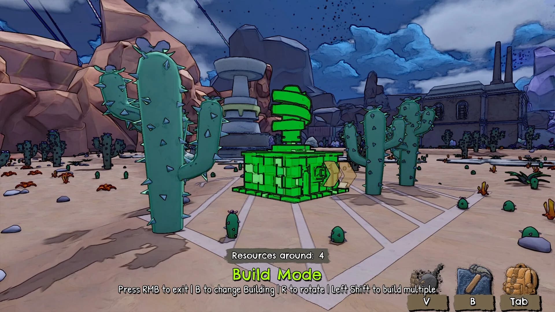 Official Nightwater building placement screenshot